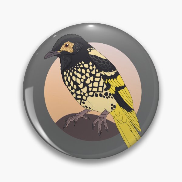 Item preview, Simplistic regent honeyeater designed and sold by DragonArtist15.