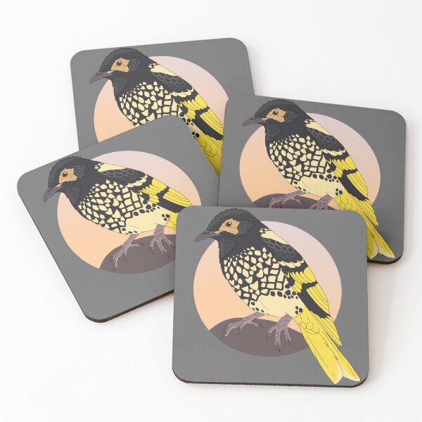 Item preview, Simplistic regent honeyeater designed and sold by DragonArtist15.
