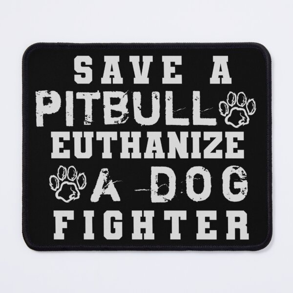Item preview, SAVE A PITBULL EUTHANIZE A DOG FIGHTER shirt designed and sold by cizito.