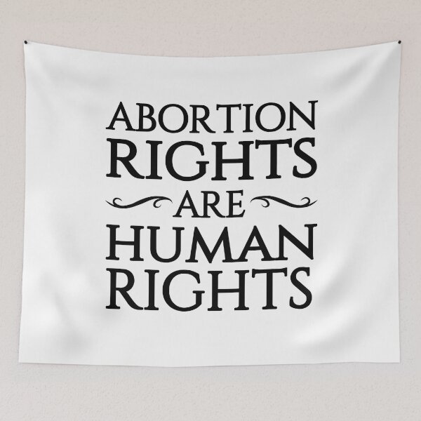 Item preview, abortion rights are human rights shirt designed and sold by stickersworld31.