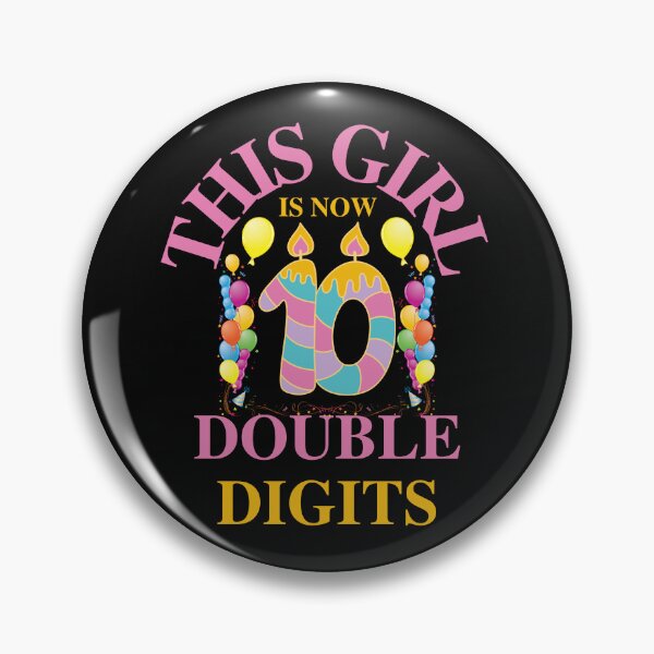 Item preview, This Girl Is 10 Years Old 10th Birthday designed and sold by Chanchane Store.