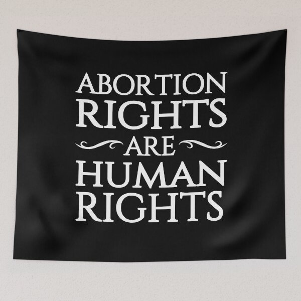 Item preview, abortion rights are human rights shirt designed and sold by stickersworld31.