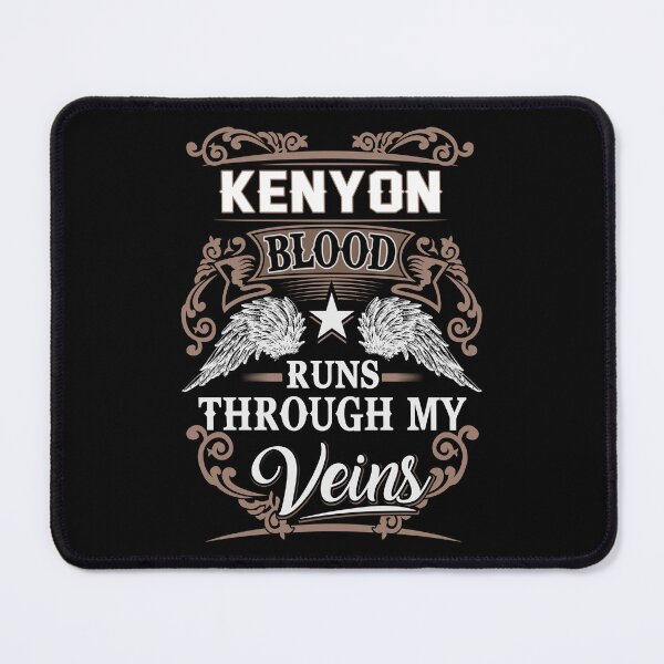 Item preview, Kenyon Name T Shirt - Kenyon Blood Runs Through My Veins Gift Item Tee designed and sold by wardorion9.