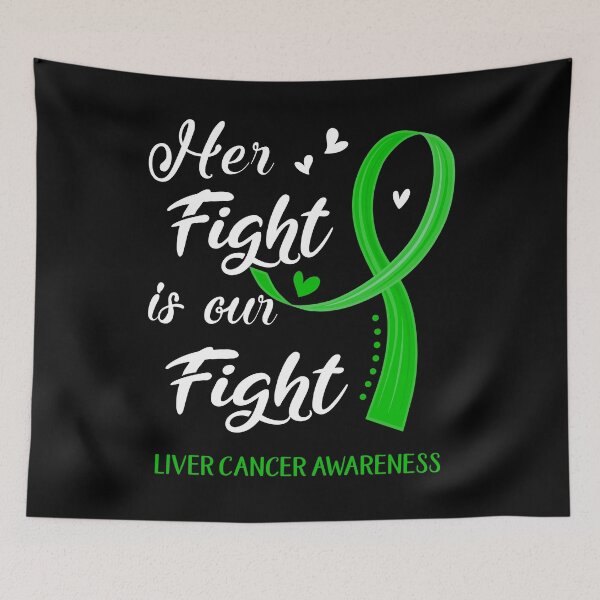 Item preview, Her Fight Is Our Fight Liver Cancer Awareness designed and sold by Kohend.