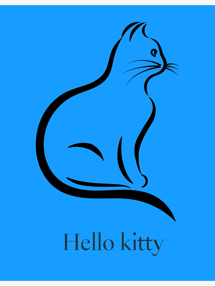 "Hello kitty " Sticker for Sale by Mkelshamy Redbubble