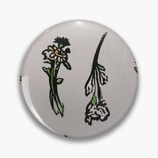 Artikelvorschau, Blumen (grau) entworfen und verkauft von Anobledesigner.