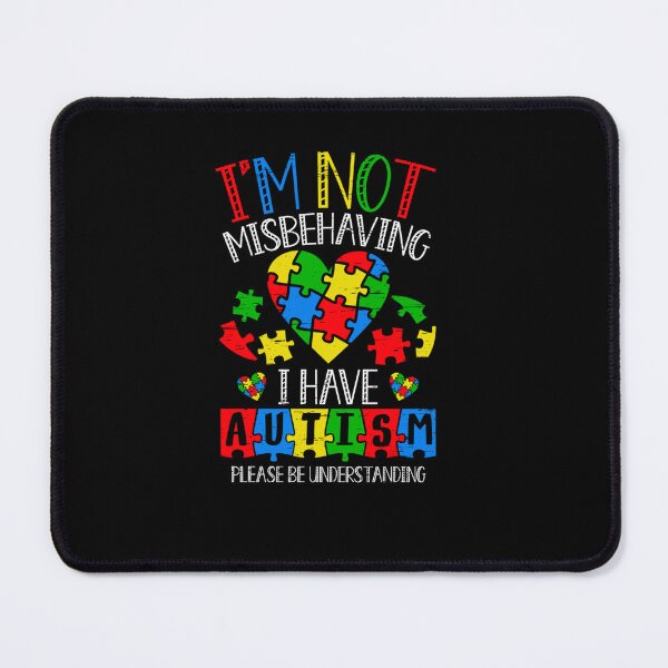 Item preview, I M NOT MISBEHAVING I HAVE AUTISM AWARENESS DAY MONTH PUZZLE designed and sold by sobriowslen.