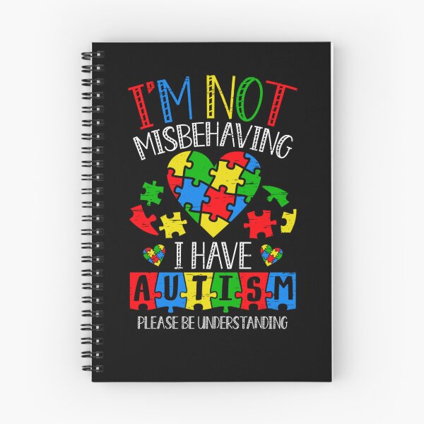 Item preview, I M NOT MISBEHAVING I HAVE AUTISM AWARENESS DAY MONTH PUZZLE designed and sold by sobriowslen.
