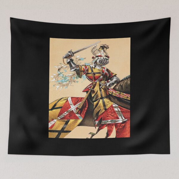 Item preview, Knight at a Tournament by Unknown Artist designed and sold by ColorfulMystic.
