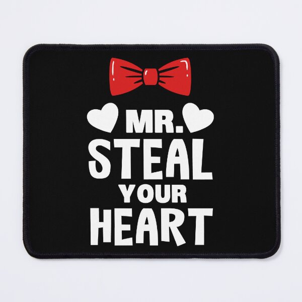 Item preview, Mr. Steal Your Heart Valentine's Day Red Bow Gift designed and sold by haselshirt.