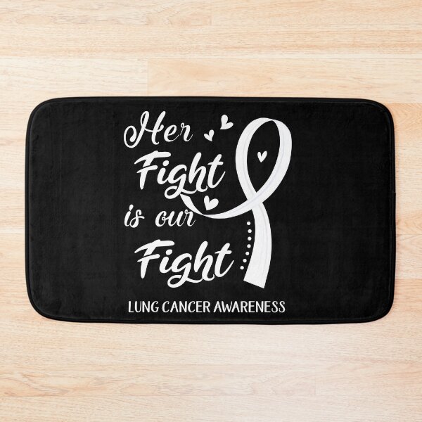 Item preview, Her Fight Is Our Fight Lung Cancer Awareness designed and sold by Kohend.
