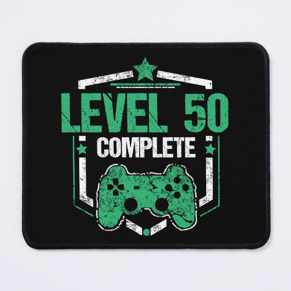 Item preview, Gamer Shirt Level 50 Complete Gaming Birthday Gift Tee designed and sold by haselshirt.