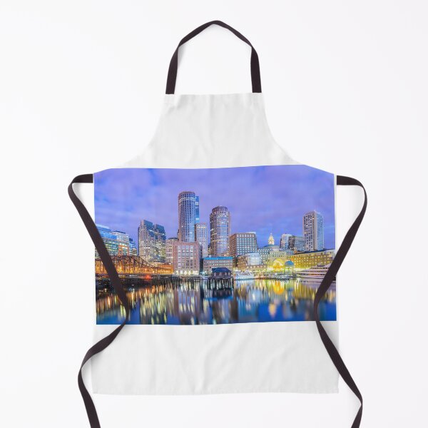 Item preview, Boston City Skyline, Purple Sunset designed and sold by newburyboutique.