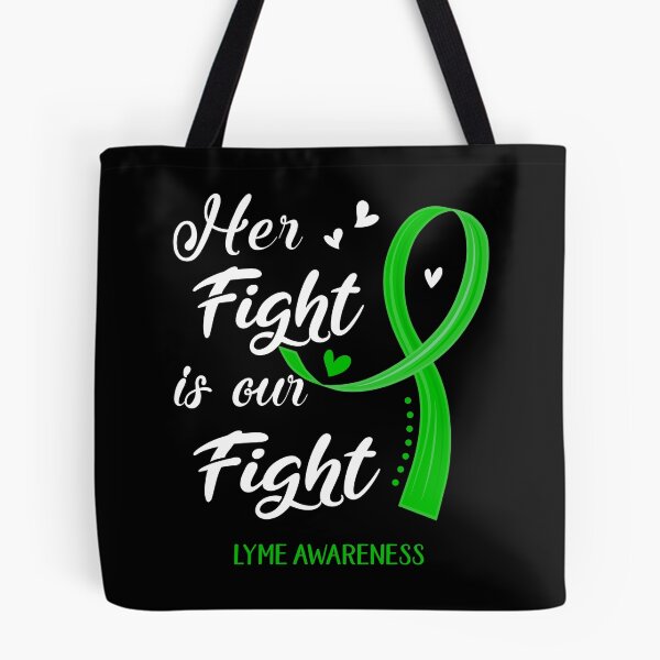 Item preview, Her Fight Is Our Fight Lyme Awareness designed and sold by Kohend.