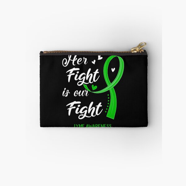 Item preview, Her Fight Is Our Fight Lyme Awareness designed and sold by Kohend.