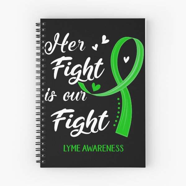 Item preview, Her Fight Is Our Fight Lyme Awareness designed and sold by Kohend.