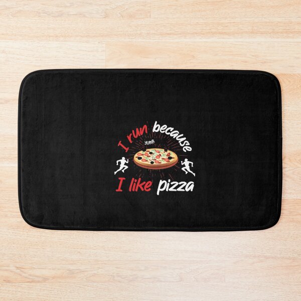 Item preview, I Run Because I Like Pizza designed and sold by SOUFIANE1991.
