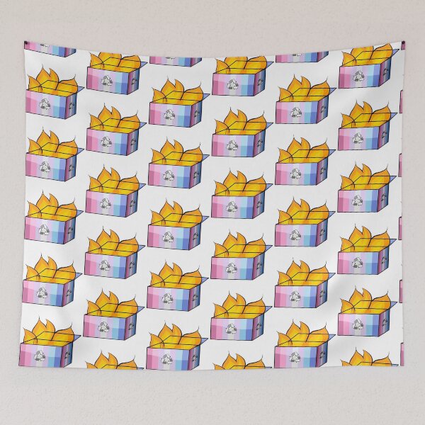 Item preview, Bigender Pride Garbage Fire designed and sold by CJ Vanderbeek.