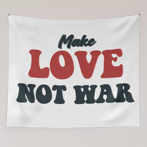 Item preview, Make love not war  designed and sold by DahabClub.