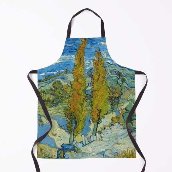 Item preview, Two Poplars in the Alpilles near Saint-Rémy | Vincent van Gogh | 1889 Post-Impressionism Art designed and sold by CJET.
