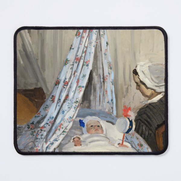 Item preview, The Cradle | Claude Monet | 1867 Nursery Art designed and sold by CJET.