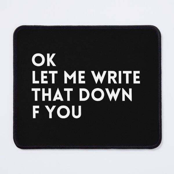Item preview, Ok let me write that down F you designed and sold by thatoldguy.