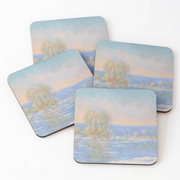 Item preview, Glaçons, environs de Bennecourt/Ice Cubes, Surroundings of Bennecourt | Claude Monet | 1893 Impressionism Art designed and sold by CJET.