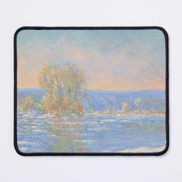 Item preview, Glaçons, environs de Bennecourt/Ice Cubes, Surroundings of Bennecourt | Claude Monet | 1893 Impressionism Art designed and sold by CJET.