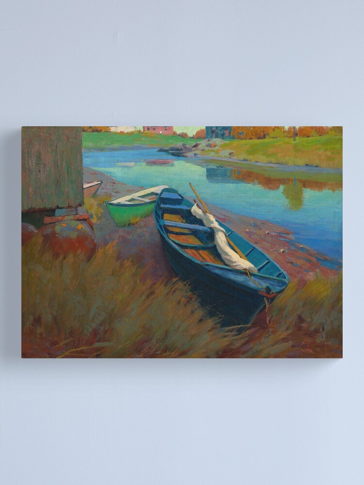 Boats at Rest | Arthur Wesley Dow | 1895 American Art
