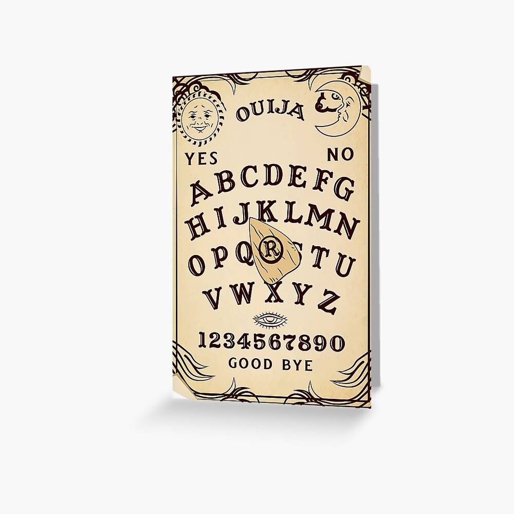 Tarjetas de felicitación for Sale con la obra «Copia del tablero Ouija» de  StudioArteriana