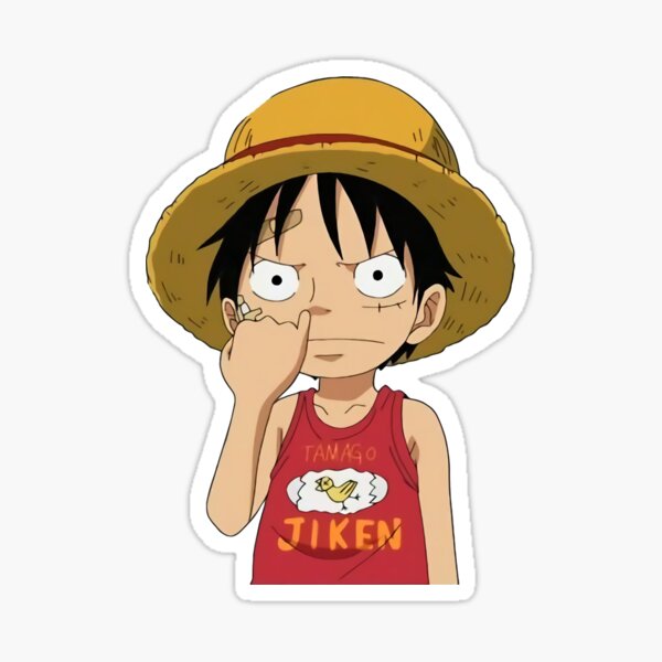 Stickers Luffy & Law One Piece Pegatinas — El Bastión Del Sur