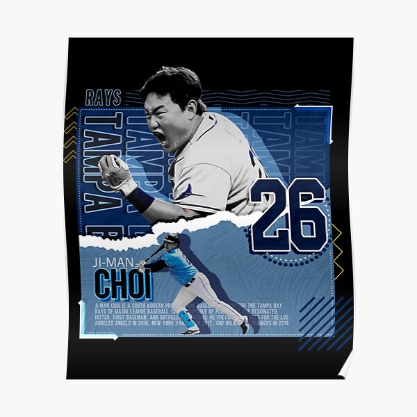 Ji-Man Choi Tampa Bay Rays Jersey #26 Home White