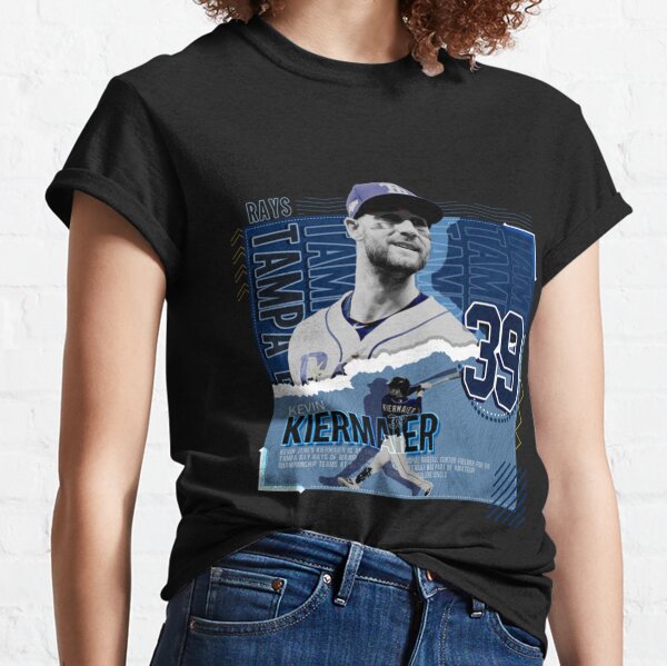 Kevin Kiermaier Tampa Bay Rays Majestic Name & Number T-Shirt