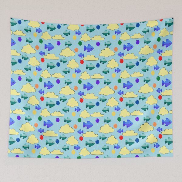 Item preview, Fish upon the sky designed and sold by eireaine.