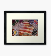 Never Forget Framed Print