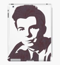 RICK ASTLEY IN BROWN VECTOR -FAJAR- iPad Case/Skin