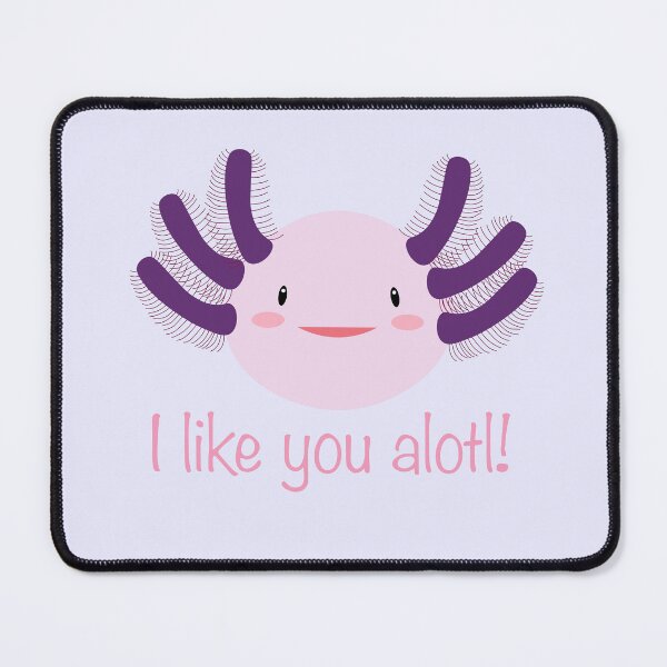 Item preview, Axolotl Pun 02 designed and sold by creativewildtrain444.