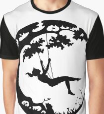 Swinging on the Earth Graphic T-Shirt