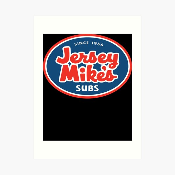"Jersey Mike's Subs Logo Jersey Mike Logo " Art Print for Sale by