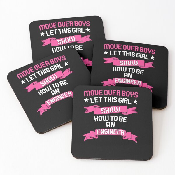 Item preview, MOVE OVER BOYS LET THIS GIRL ENGINEER ENGINEERING designed and sold by sobriowslen.