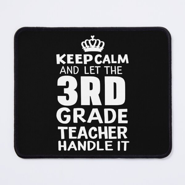 Item preview, Keep Calm 3rd Grade Teacher - Teacher's Day Gift designed and sold by haselshirt.