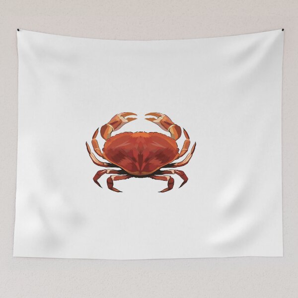 Item preview, Crab T Shirt, Beach Shirt, Ocean Shirt, Summer Shirt, Seafood Shirt designed and sold by CatchUriDesigns.