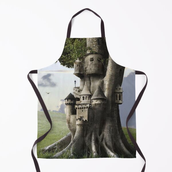 Item preview, Magical castle Green yard designed and sold by Golido.