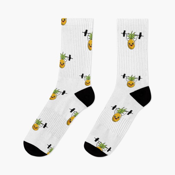 Item preview, Cute pineapple lifting weights designed and sold by WAVIstore.