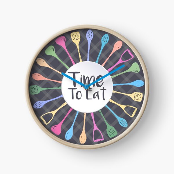 Time To Eat Clock