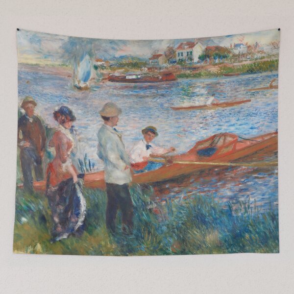 Item preview, Oarsmen at Chatou | Auguste Renoir | 1879 Impressionism Art designed and sold by CJET.
