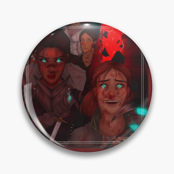 Item preview, "Hawke v. Anders" - Dragon Age: 2 Fanart designed and sold by LambsAndMoths.