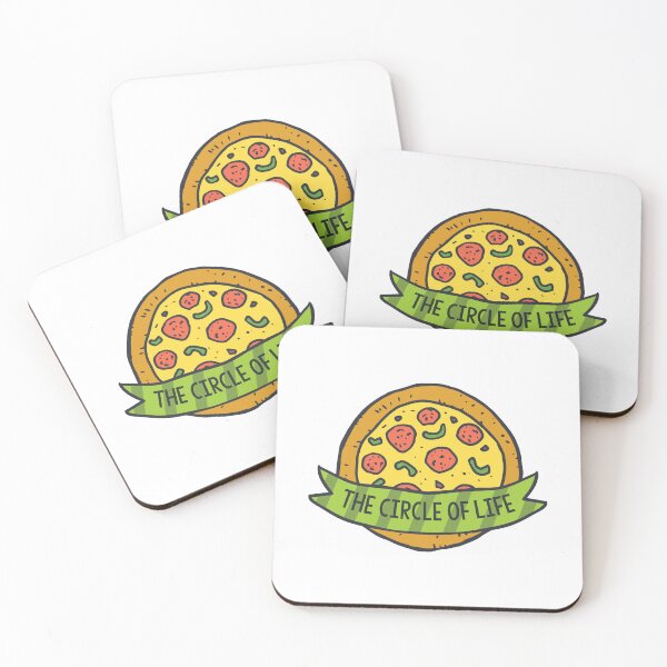 Item preview, Pizza The Circle Of Life designed and sold by Dufawa.