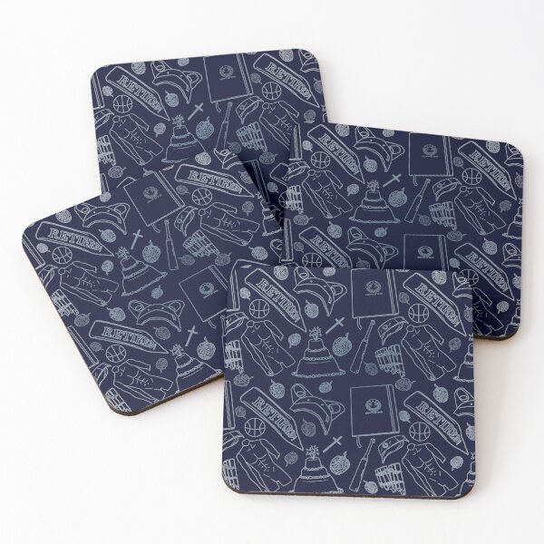 Item preview, The Wilds Icon Pattern (Blue) designed and sold by doughnutcleric.
