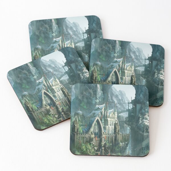 Item preview, Blue castle stickers designed and sold by Golido.